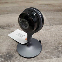 Google Nest Cam Indoor - Wired Indoor Camera for Home Security - Control with Your Phone and Get Mobile Alerts - Surveillance Camera with 24/7 Live Video and Night Vision, magnetic base, cord *WORKS, mnr dust, older
