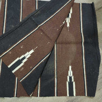 Woven Western Saddle Pad - Blanket *xc/vgc, mnr stains, dirt?residue & curled edge

