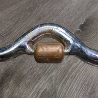 Narrow LS Med Port Bit, copper roller *vgc, dirty, stain & rust spot
