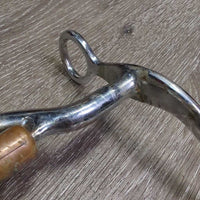 Narrow LS Med Port Bit, copper roller *vgc, dirty, stain & rust spot
