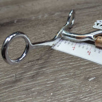 Narrow LS Med Port Bit, copper roller *vgc, dirty, stain & rust spot
