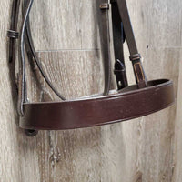 Wide Flat Bridle, Braided Reins *new
