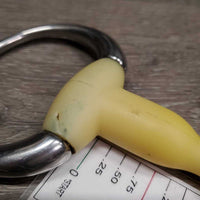 Mullen Mouth Eggbutt Bit *gc, clean, stains, discolored
