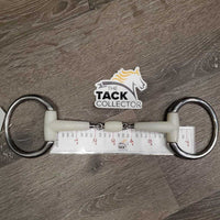 Thin Curved French Link Eggbutt Bit, bag *new
