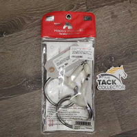 Thin Curved French Link Eggbutt Bit, bag *new
