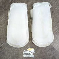 Closed Neoprene Boots, velcro *gc, clean, dingy, rubs, pills, stains, hairy velcro, chipped & pilly edges, hairy
