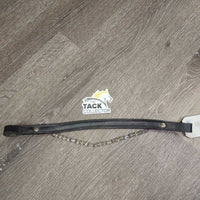 Padded Leather Browband, removeable bling *vgc, mnr dirt
