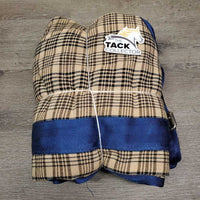 Cotton Stable Sheet, 0 legs *vgc, clean, mnr hair, stains, threads, rubs, puckers
