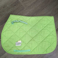 Quilt Jumper Saddle Pad *gc, clean, stains, puckers, dingy?faded, rubs, pills
