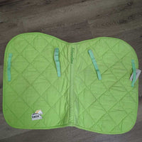 Quilt Jumper Saddle Pad *gc, clean, stains, puckers, dingy?faded, rubs, pills
