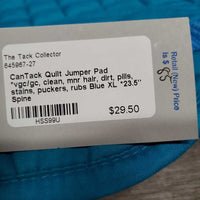 Quilt Jumper Pad *vgc/gc, clean, mnr hair, dirt, pills, stains, puckers, rubs
