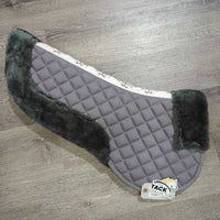 Hi Wither Quilt & Rolled Fleece Quilt Half Pad *like new, older?, mnr dirt?gunk
