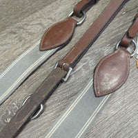 Elastic Breastplate, D Rings *vgc/gc, clean & dirty, stains, rubs & xholes
