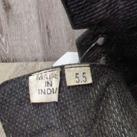 Pr Paddock Boots, laces *fair, v.faded, dirty, scuffs, flattened/folded toes, older, undone stitching
