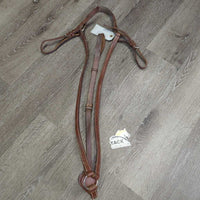 Rsd Breastplate *gc, older, dry, dusty, stiff, rubs, scraped edges, mnr dirty, xholes

