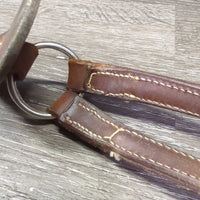 Rsd Breastplate *gc, older, dry, dusty, stiff, rubs, scraped edges, mnr dirty, xholes
