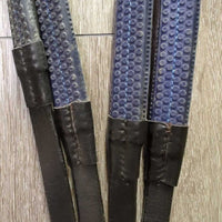 Rsd/Padded Monocrown Bridle, Rubber Reins *vgc/xc, dusty, stiff, v.loose keepers, mnr creases
