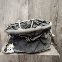Collapsible Grooming Bag, Shoulder Strap, Drawstring Top *gc, v.dirty/filthy
