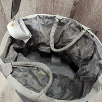 Collapsible Grooming Bag, Shoulder Strap, Drawstring Top *gc, v.dirty/filthy

