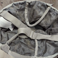 Collapsible Grooming Bag, Shoulder Strap, Drawstring Top *gc, v.dirty/filthy
