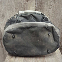 Collapsible Grooming Bag, Shoulder Strap, Drawstring Top *gc, v.dirty/filthy
