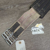 Nylon Web Neoprene Girth, gel center, els *gc, dirty, snags, hairy, seams, marker, stains, v.stretched elastic
