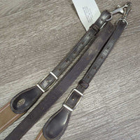 Elastic Breastplate, snaps *gc/fair, v.thin fleece, older, dusty, zholes, scrapes, dirt
