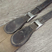 Elastic Breastplate, snaps *gc/fair, v.thin fleece, older, dusty, zholes, scrapes, dirt
