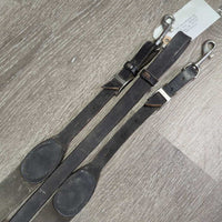 Elastic Breastplate, snaps *fair, older, clumpy fleece, creases, trimmed ends, xholes, stretched, faded & stains
