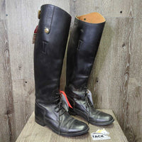 Field Boots, Aftermarket? Zips *vgc, clean, mnr dirt/dust, scratches, rubs, creases & dust
