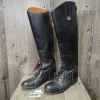 Field Boots, Aftermarket? Zips *vgc, clean, mnr dirt/dust, scratches, rubs, creases & dust
