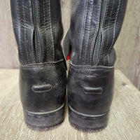 Field Boots, Aftermarket? Zips *vgc, clean, mnr dirt/dust, scratches, rubs, creases & dust

