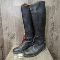 Field Boots, Zips *gc/vgc, mnr scratches, dirt & stains, dents, older, rubs, faded, repaired
