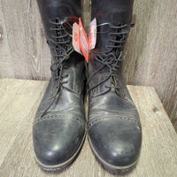 Field Boots, Zips *gc/vgc, mnr scratches, dirt & stains, dents, older, rubs, faded, repaired
