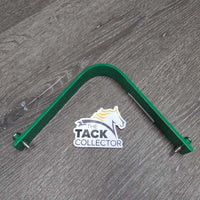 Green - Wide Gullet Bar, 2 Screws *vgc, mnr dings, rubs, peeled, spots & dust/dirt, older?
