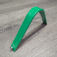 Green - Wide Gullet Bar, 2 Screws *vgc, mnr dings, rubs, peeled, spots & dust/dirt, older?
