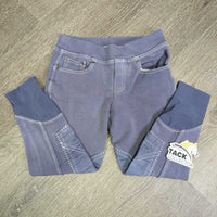 JUNIORS Hvy Cotton Breeches, Pull On *gc/fair, sm holes, faded, seam pulls, stains & rubs, older
