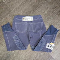 JUNIORS Hvy Cotton Breeches, Pull On *gc/fair, sm holes, faded, seam pulls, stains & rubs, older
