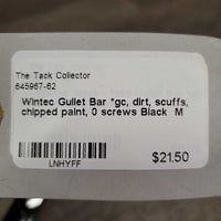 Gullet Bar *gc, dirt, scuffs, chipped paint, 0 screws

