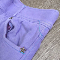 JUNIORS Hvy Cotton Breeches, Pull on *gc, unstitched seams, faded, seam rubs, knee stains
