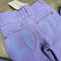 JUNIORS Hvy Cotton Breeches, Pull on *gc, unstitched seams, faded, seam rubs, knee stains
