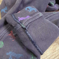 JUNIORS JUNIORS Hvy Cotton Jodphurs, Pull On *gc/fair, sm holes, faded, seams: sm holes & pulled stitching, older

