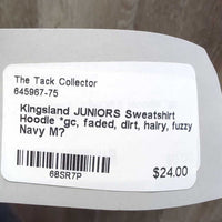 JUNIORS Sweatshirt Hoodie *gc, faded, dirt, hairy, fuzzy
