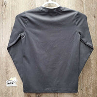 JUNIORS Light LS T Shirt Shirt *gc/fair, faded, clumpy, hairy
