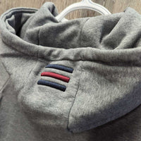 JUNIORS Sweatshirt Hoodie, Zip Pockets *xc/vgc, mnr clumpy
