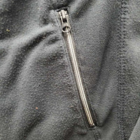 JUNIORS Light Fleece Jacket, Zipper *gc/fair, v.pilly, rubs, hairy
