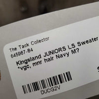 JUNIORS Light Fleece Jacket, Zipper *gc/fair, v.pilly, rubs, hairy
