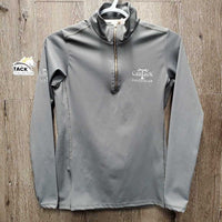LS Technical Shirt, 1/3 Zip Up *vgc, stains
