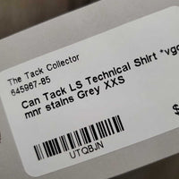 LS Technical Shirt, 1/3 Zip Up *vgc, stains
