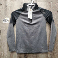 JUNIORS LS Technical Shirt, 1/4 Zip Up *xc
